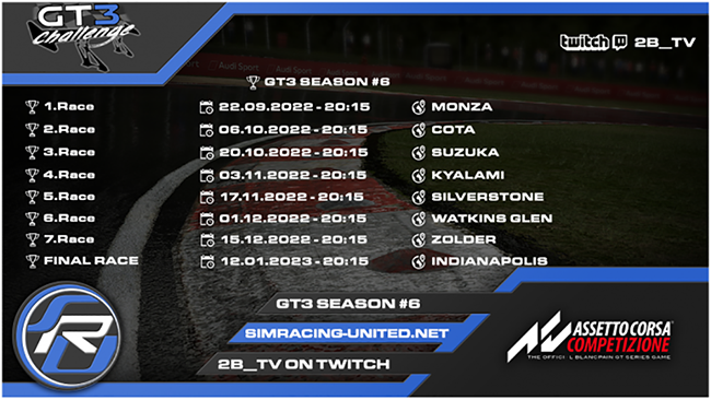 GT3 Season Nr 6
